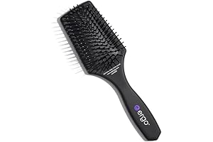 Mini Ionic Polishing Paddle Brush - A Style Brush That Detangles and...