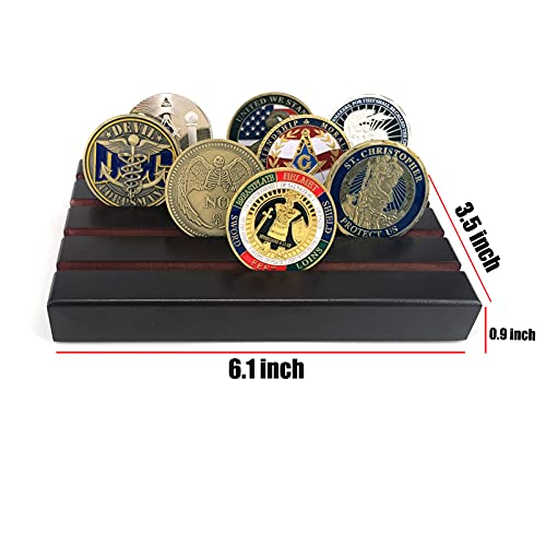Porta Monedas de Madera Glamtune 4 Filas miniatura 2