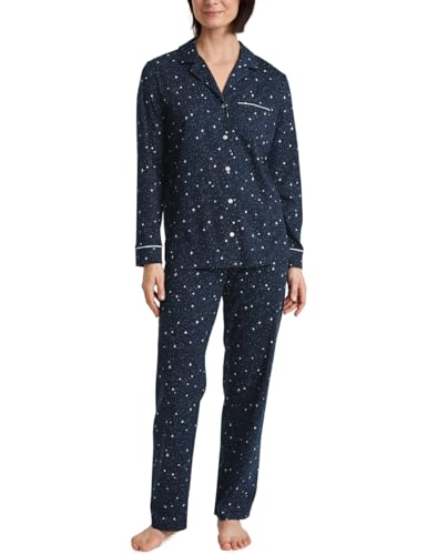 Calida Sweet Dreams pyjama femme ensemble de nuit manches longues coton