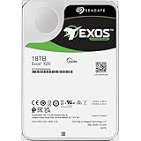 Plattenformat: 512e/4Kn Seagate Exos X20 ST18000NM004D Interne Festplatte (18 TB, SATA (SATA/600), konventionelle magnetische Aufnahmemethode (CMR), Speichersystem, RAID-Controller, Videoüberwachungssystem