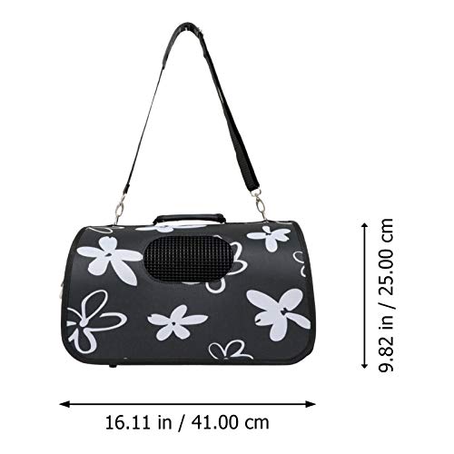 Balacoo Bolsa para transporte de animais de estimação, portátil, para gatos, mochila ajustável para