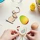 HOMSFOU Befüllbare Weiße Leere Plastikeier Für Ostereier 16 Stück Durchsichtige Eier Überraschungs-Blindei Jumbo- Süßigkeiten-Box Für DIY Ostern Hochzeit Party Gastgeschenke