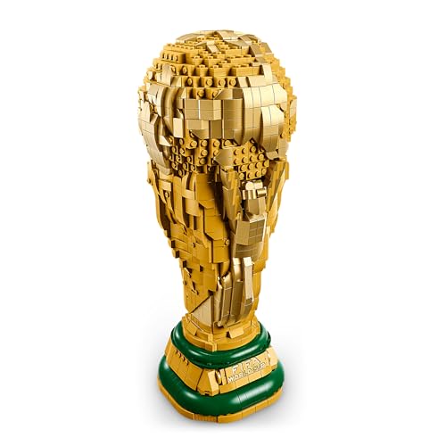 Image of LEGO Editions FIFA World Cup Official Trophy Replica - Kids' Soccer Decor Building Set - 43020