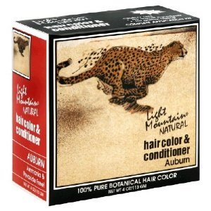 Color/ acondicionador orgánico para cabello Auburn 4 oz