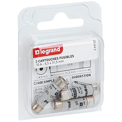 Legrand - Cartouches fusibles 10A Cover