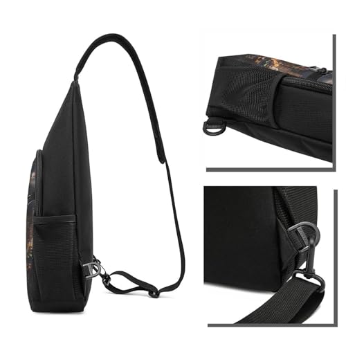 Mochila tipo Sling Negra para Uso Urbano miniatura 3