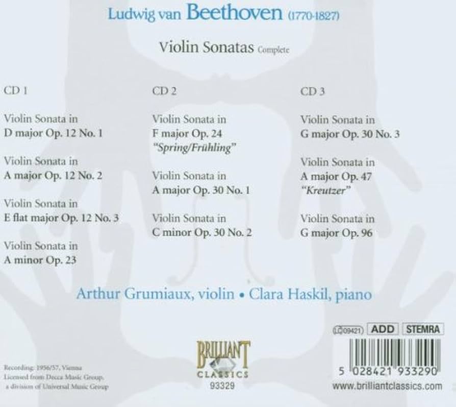 ベートーヴェン：ヴァイオリン・ソナタ全集 限定版 Amazon.co.jp: ベートーヴェン: ヴァイオリン・ソナタ全集(UHQCD