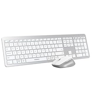 Seamless Multi-Device Connectivity: Both keyboard and mouse provide USB/BT1/BT2 three connection channels. seamless switching between up to 3 devices, this keyboard and mouse set can greatly save space and money for you. Universal Compatibility: The ...