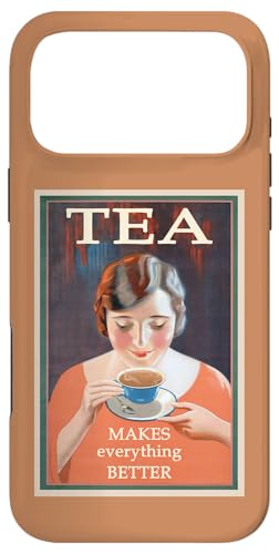 Tea Make Everything Better Vintage AdB X}zP[X iPhone 17 Pro Max p