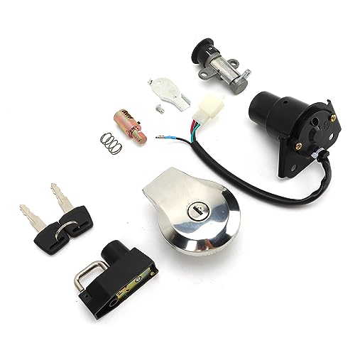 Conjunto de interruptor de bloqueo de ignición de motocicleta para rutas seguras en Virago XV535