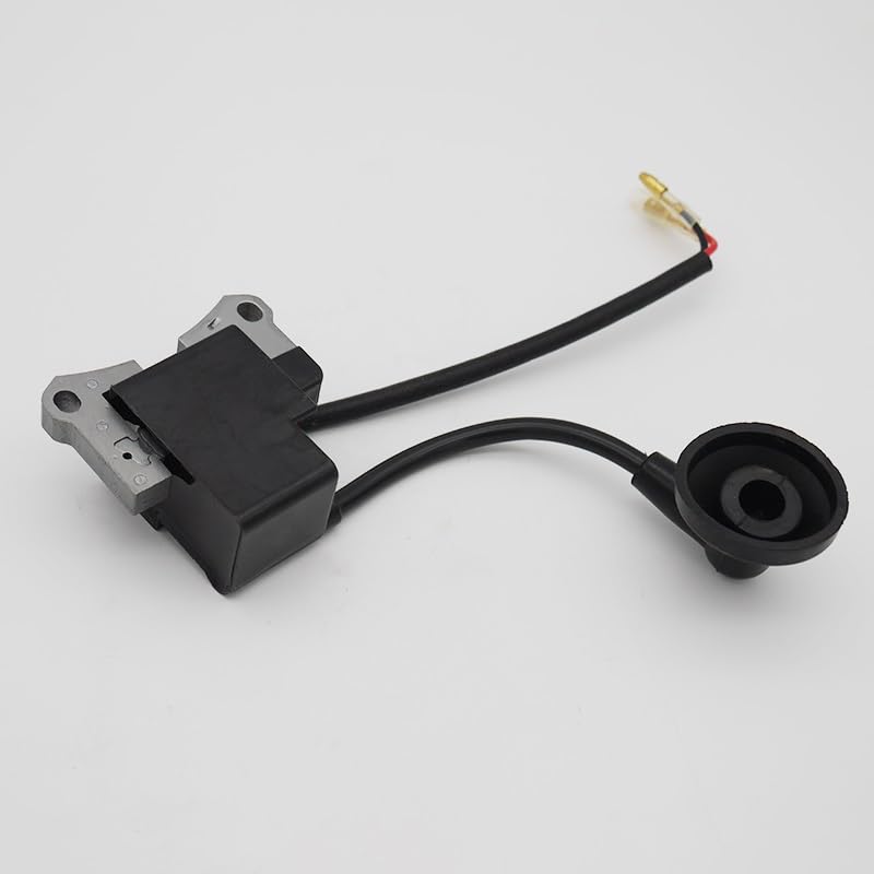 Piezas de jardín Bobina de Encendido Compatible con Mitsubishi 1E40F-E TLE43 TLE48 KASEI BC46 CG430 43CC 48CC, Motor de Gasolina, desbrozadora, Pieza de Repuesto Piezas de jardín