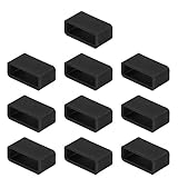 D-ROAD 10PCS Black Silicon Fastener Ring for Garmin Vivofit to Fix the Band Clasp Fall off Problem