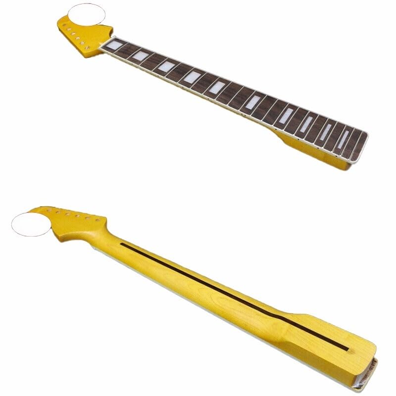 Manche de guitare en érable pour éliminer les bruits de frise avec ses 22 frettes droites