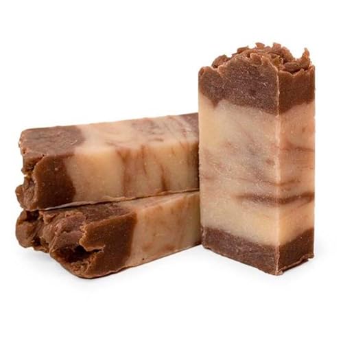 Pack 2 Jabón natural de Canela - Regula el exceso de grasa en pieles con acné y espinillas - Exfolia la piel, elimina células muertas - Alivia picores