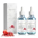 Suero Corporal Para El Tratamiento De Pigmentación, Suero Iluminador Corrector De Manchas Oscuras Con Extracto De Granada, De Rápida Absorción Y No Graso, Para Todo Tipo De Pieles (2pcs)