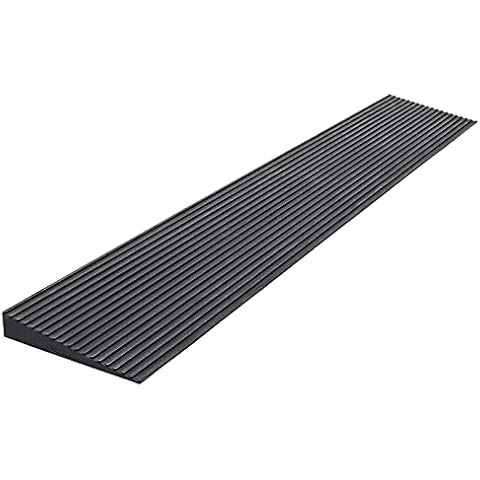 WilTec Non-Slip Rubber Threshold Ramp 20mm Cover