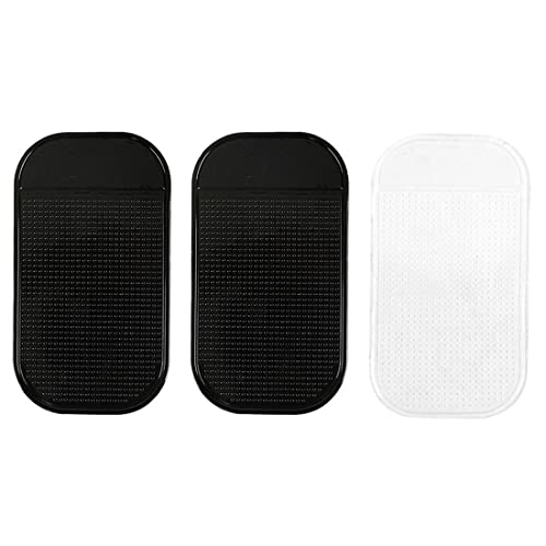 Almohadilla Antideslizante para Coche, Alfombrilla Antideslizante de Silicona Reutilizable, Alfombrilla Antideslizante para Salpicadero de Coche, para Teléfonos Movil Llaves y Gafas Cover