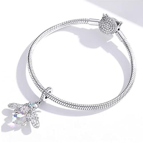 Abalorio de Perro de plata 925 para pulseras y collares 3