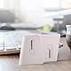 Healeved 1 PC Tastaturreiniger PC Reinigungsset Mini Tastatur Reiniger für Pinsel Reinigung Mehrzweck-Bürste Doppelkopf Pinsel Offene weiße Faser