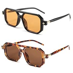 Leopard Frame Brown Lens + Black Frame Orange Lens