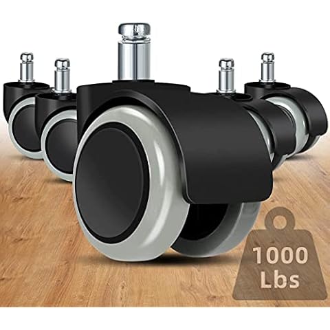 Office Chair Caster Wheels Replacement (Set of 5) Cover