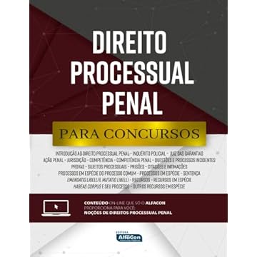 Capa do livro Direito Processual Penal Para Concursos