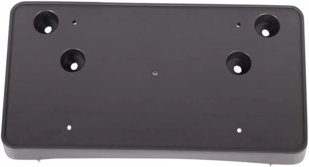 I-Match Auto Parts Front License Plate Frame Bracket Tag Holder Black Textured Plastic for 2010 2011 2012 2013 Chevrolet Camaro 92218025 GM1068127
