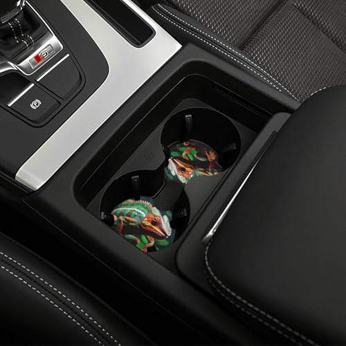 Portavasos para coche, 2 piezas, antideslizante y resistente al agua miniatura 6