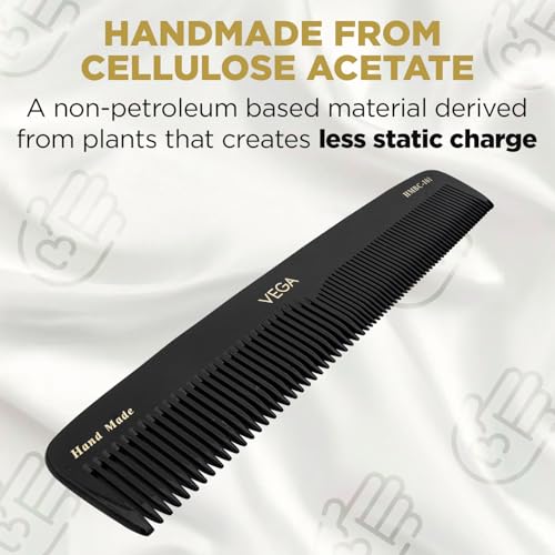 Peine Negro Handmade Vega HMBC-101 1 Pza miniatura 6
