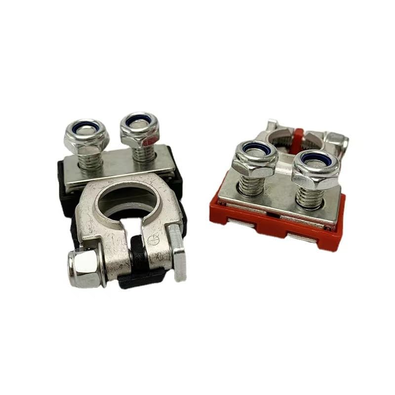 Miniatura 6 de Conectores universales de terminal de batería  Kit de abrazaderas de terminal de batería de coche resistentes, conectores de poste de batería