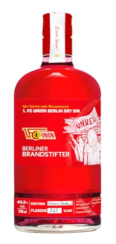 Berliner Brandstifter 1. FC Union Berlin Dry Gin 1 x 700ml