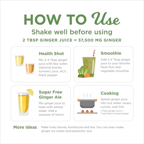 The Ginger People 50407 Organic Ginger Juice, 99% Pure Ginger Juice By The Ginger People – Drug Free Digestive Health thumb #1