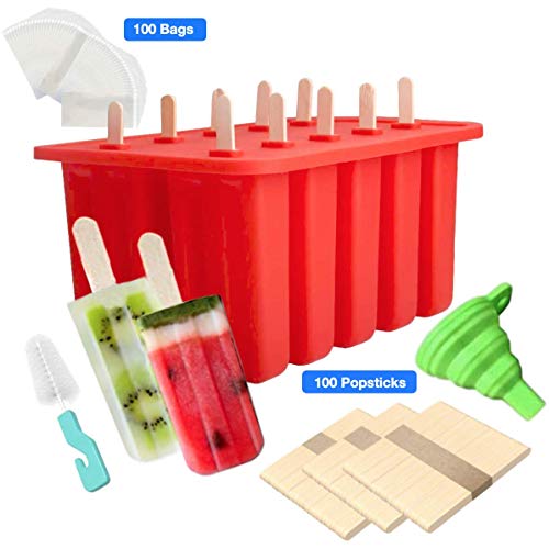 Homemade Silicone Popsicle Molds