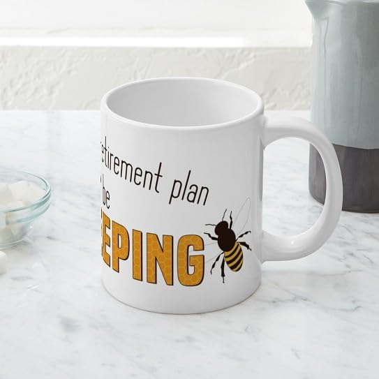 CafePress Beekeeper Retirement 20 Oz Ceramic Mega Mug 20 oz Ceramic Coffee Mega Mug