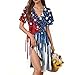 Red White and Blue Dress for Women Festival Independence Day Stars Stripe Maternity Fashion O Neck Graphic Lounge 4th of July Outfits Vestidos De Verano para Mujer 2025