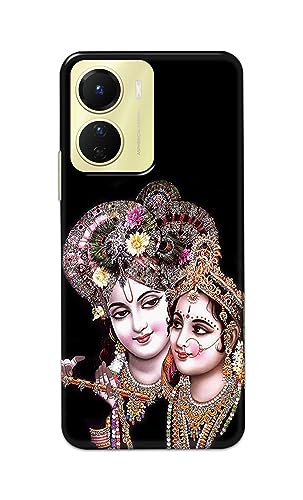 Image of PRINTFIDAA� Printed Hard Back Cover Case for Vivo Y16 Back Cover (Radha Krishna) -2808