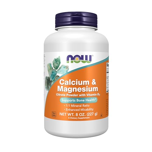 NOW Foods Supplements, Calcium Citrate with Vitamin D, Magnesium, Zinc, Copper, and Manganese, 250 Tablets
