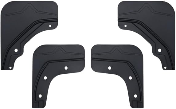 Mud Flaps for Vinfast Limogreen 2025-2026, PP+TPE for SPLASH Guards Fender Liners, Black 4-Pack