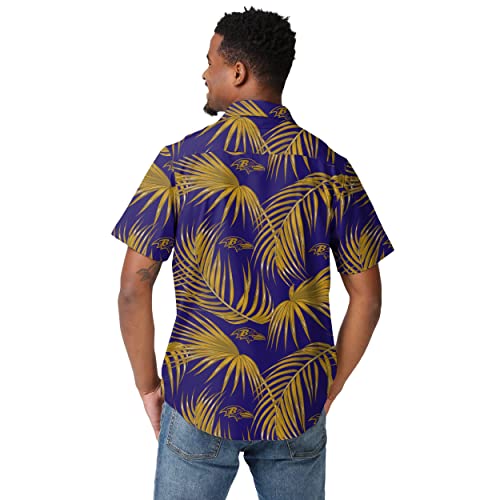 Camisa hawaiana de los Baltimore Ravens para barbacoas de verano 3