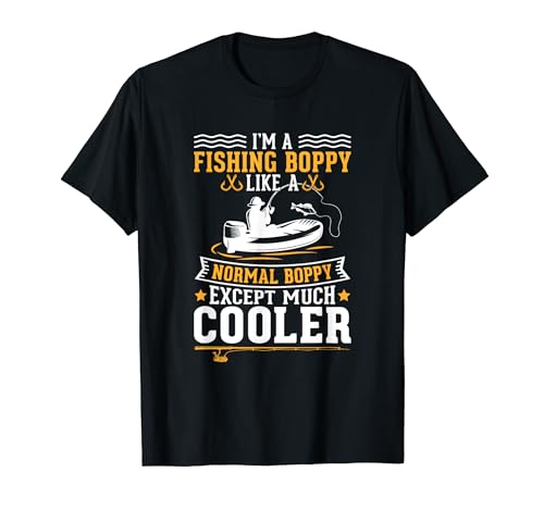 Fishing Grandpa - Fishing Boppy T-Shirt