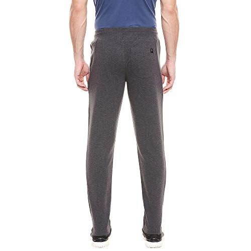 Image of Van Heusen Men's Track Pant | Premium Trackpant | Side Zipper Pockets |Mid-Rise| Comfort Fit | Utrasoft Cotton Rich Fabric | Breathable & Casual | Easy Stain Release| Anti-static fabric | Activewear | Drawstrings | Style 50051