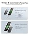 ULiXWH 10,000mAh MagSafe Power Bank Ultra Slim, Magnetic Wireless Charger with USB-C Cable, Fast Charging Portable Battery for iPhone 17/16/15/14/13/12 Series, All-Metal Design