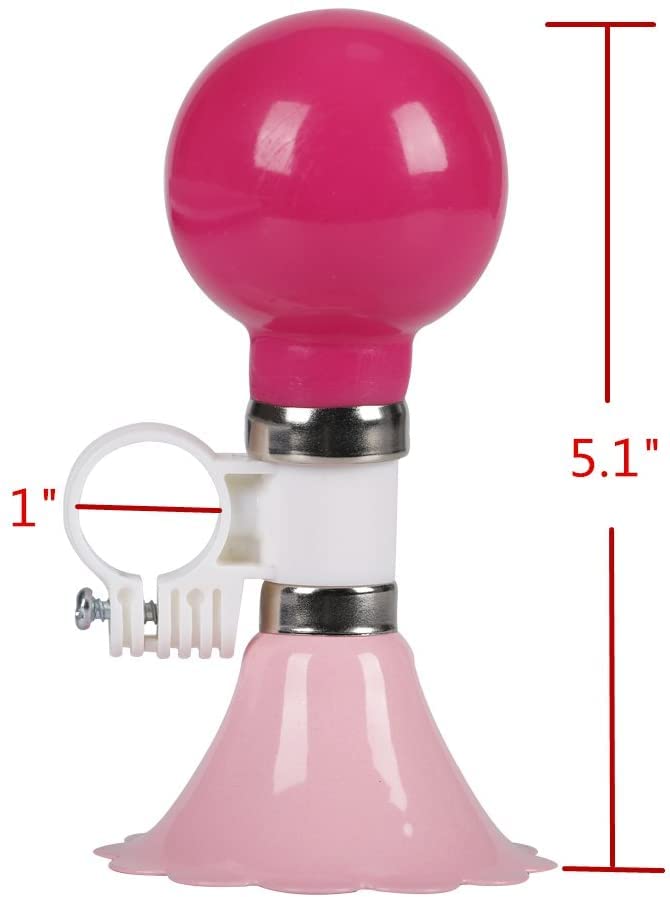 Kids Bike Horn Children Bicycle Bell for Girls or Boys (Pink) - Image 3