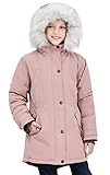 DURABLE ET FONCTIONNEL: Notre manteau d'hiver imperméable pour filles est doté d'une fermeture éclair robuste et durable qui ne se coincera pas dans le tissu. La capuche épaisse et large complète parfaitement la fermeture éclair, protégeant le cou du froid. Les poignets sont équipés de poignets côtelés élastiques qui entourent les bras de l'enfant, bloquant le vent froid et ajoutant une couche supplémentaire de chaleur.
