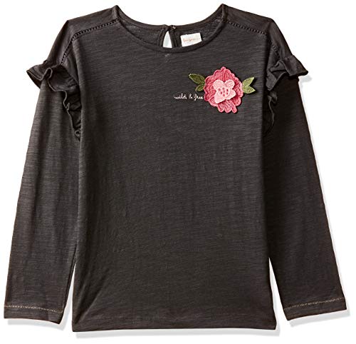Image of Mothercare Girls Floral Regular Fit Long Sleeve Top