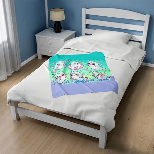 Couverture licorne de mer pour apaiser le sommeil de votre enfant