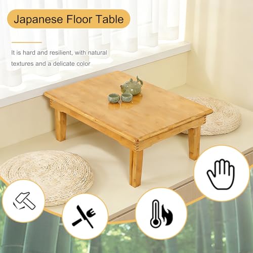 Table pliante japonaise gain de place pour petits studios