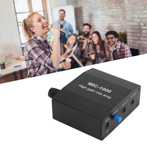 Mikrofonverstärker, 1000-fache Störung, High Gain Mikrofonvorverstärker, Heim-Audio-Leistungsverstärker-System-Kit, elektronische Komponentenkonverter