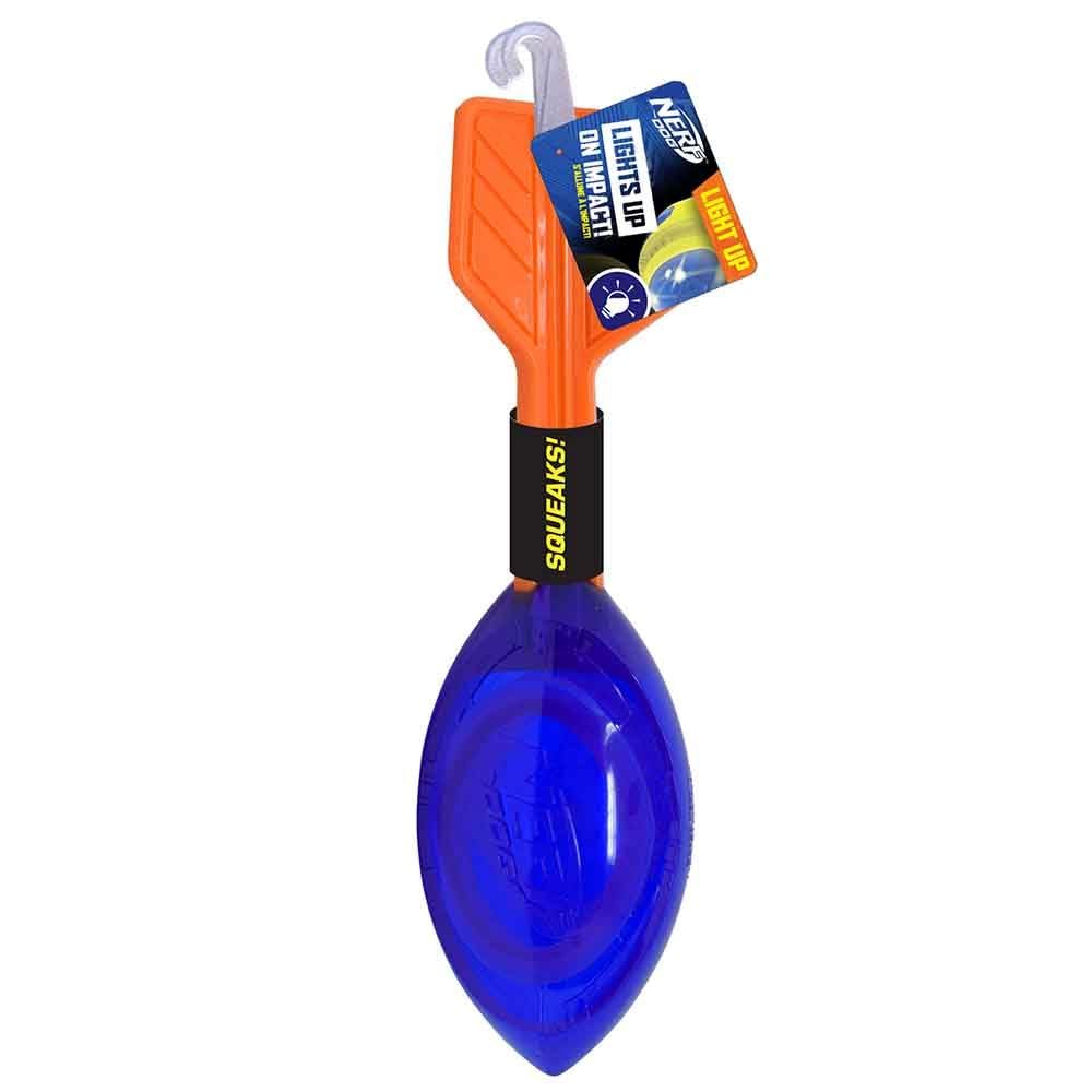 Pet Supplies : Nerf Dog 12in TPR LED and Squeak Vortex Dog Toy