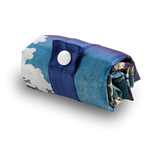HOKUSAI Fuji from Gotenyama Bag: Gewicht 55 g, Größe 50 x 42 cm, Zip-Etui 11 x 11.5 cm, handle 27 cm
